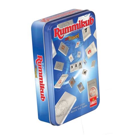 rummikub travel tour edition metal box|Pressman Rummikub in Tin by : Amazon.com.au: Toys & Games.